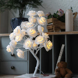 Glowing Flowers Rose Decor