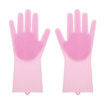 Silicone Scrubber Bristly Gloves