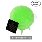 Stretch \u0026 Fit - Silicone Stretch Lids (6-Pack)